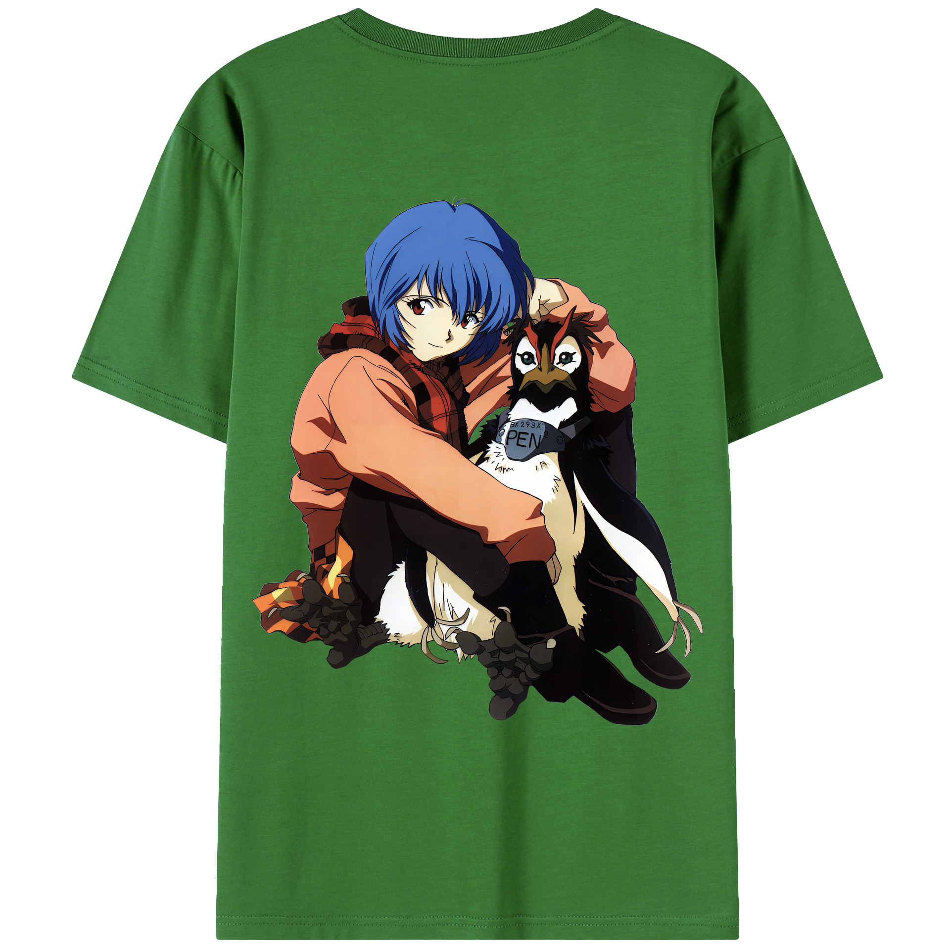 （画像用） EVA 新世紀エヴァンゲリオン レディース半袖Tシャツ(バックプリント)